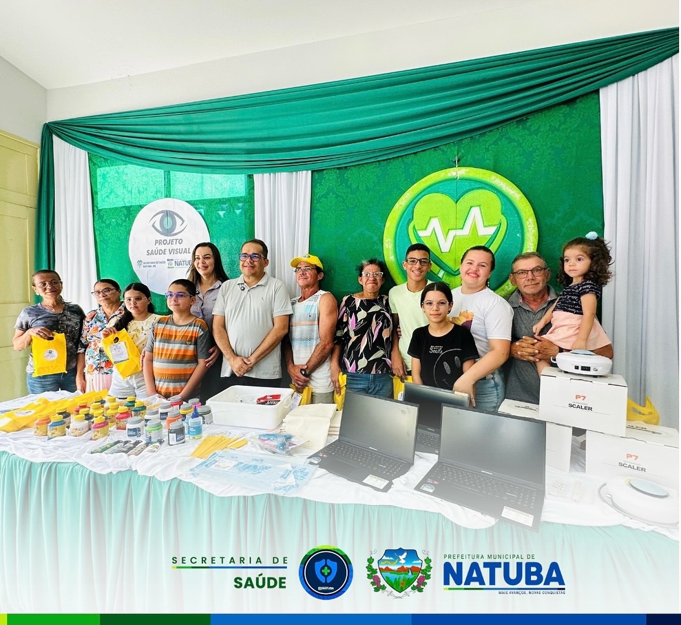 Mais saúde para a visão: Natuba avança com o Projeto Saúde Visual