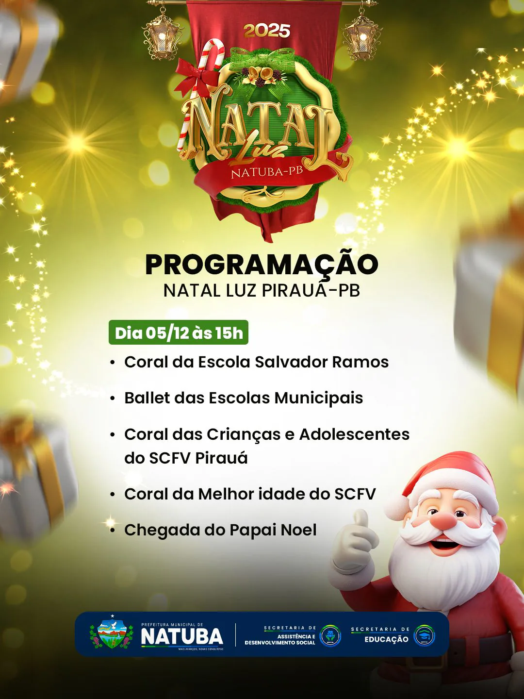 NATAL LUZ EM PIRAUÁ