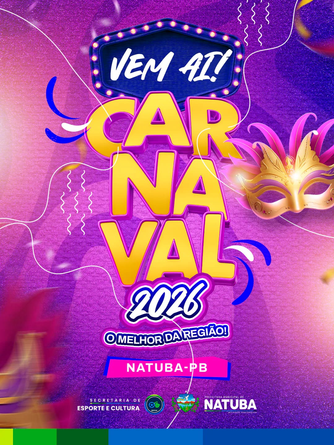 VEM AÍÍ!! CARNAVAL 2026!!!